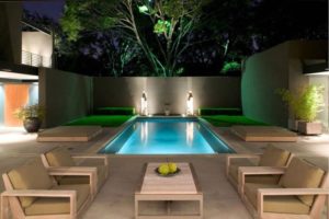 Gorgeous Small Backyard Pool Design