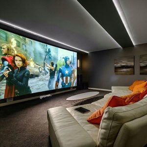 Home Cinema Room Wall