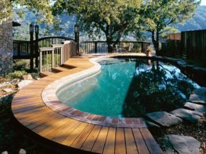 Make A Splash With These Stylish Wood Pool