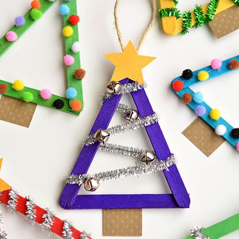 Popsicle Stick ChristmasTree