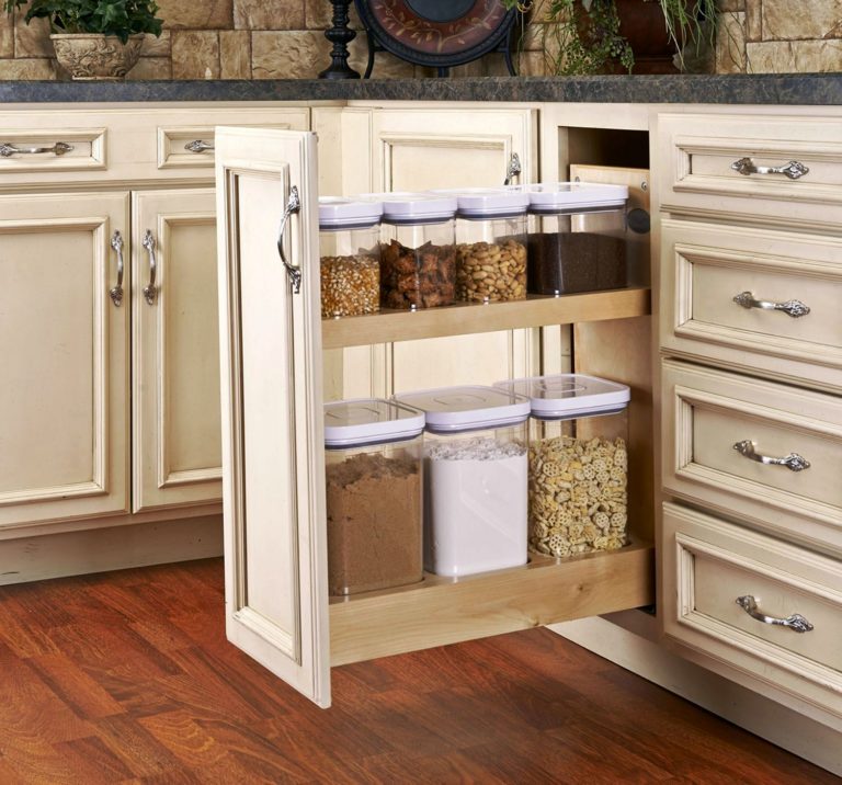 Pull Drawer Kitchen Storage Cabinets 