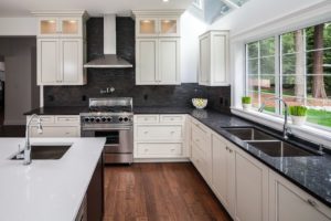 White and Black Cabinetry
