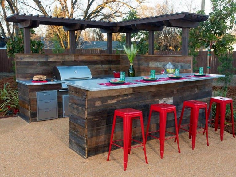 Backyard Patio Mini Bar 