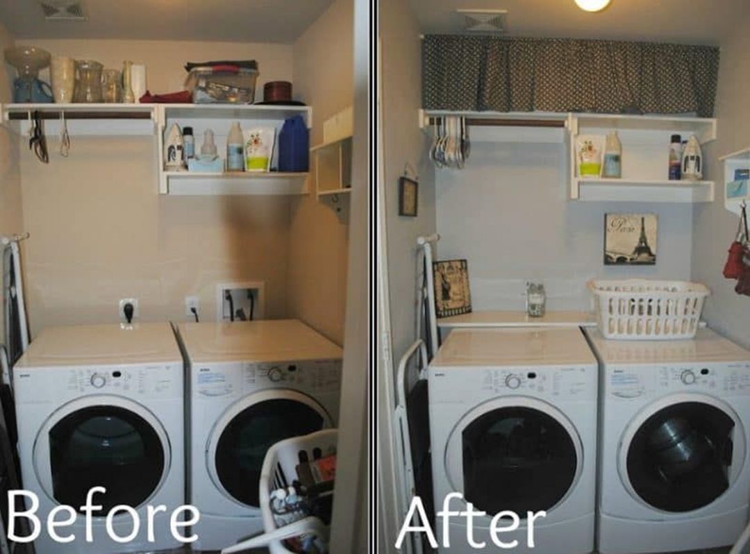 Basement Laundry Room Before And After