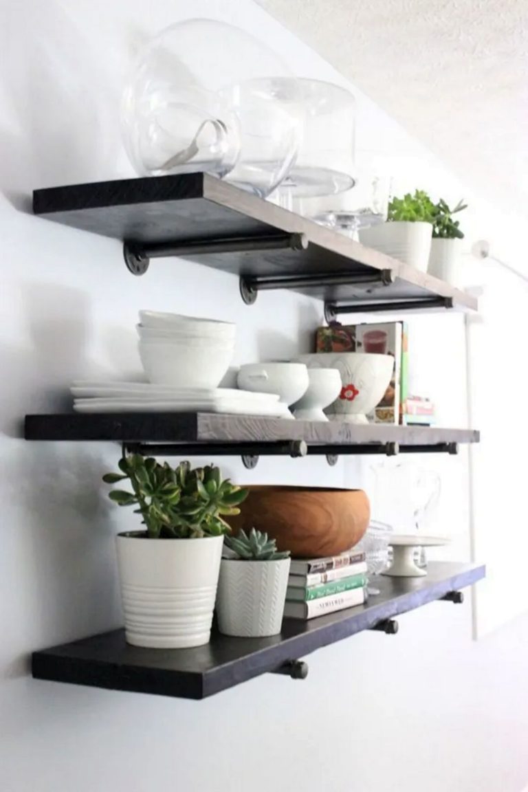 DIY Kitchen Shelves Ideas