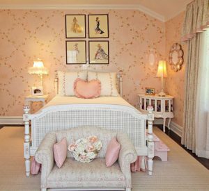 Shabby Chic Pink Bedroom