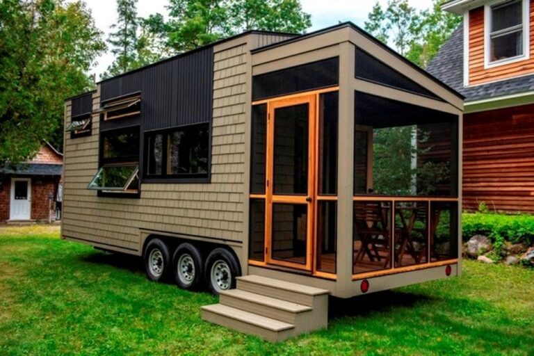 25 foot Tiny House on wheels via Tiny Home Builders