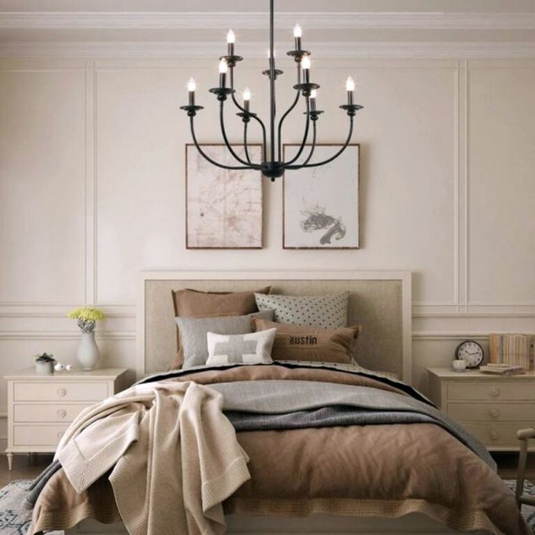 Bedroom Chandeliers for Elegant