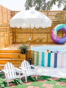 Best Above-Ground Swimming Pool Deck Design Ideas via HGTV