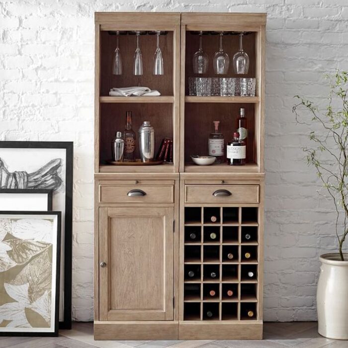 Best Wine Cabinets via Liquor