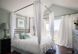 Contemporary Canopy Bed