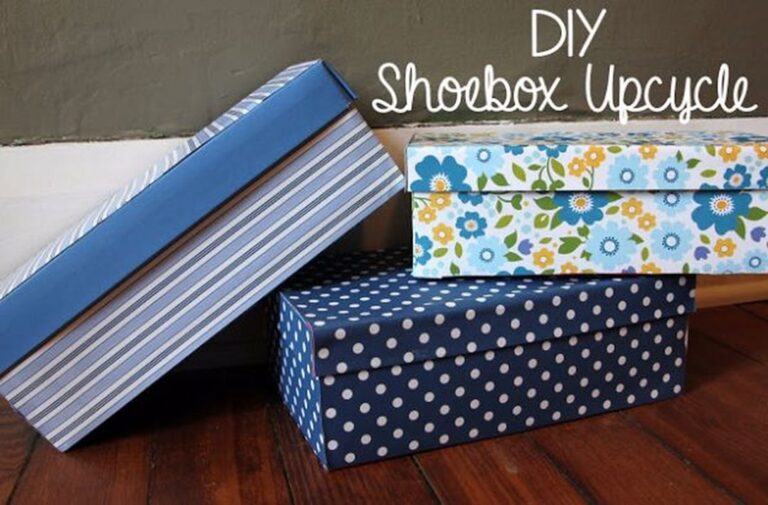 Creative DIY Ideas With Old Shoe Boxes