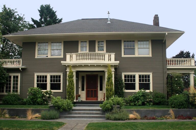 Evergreen Exterior House Painting
