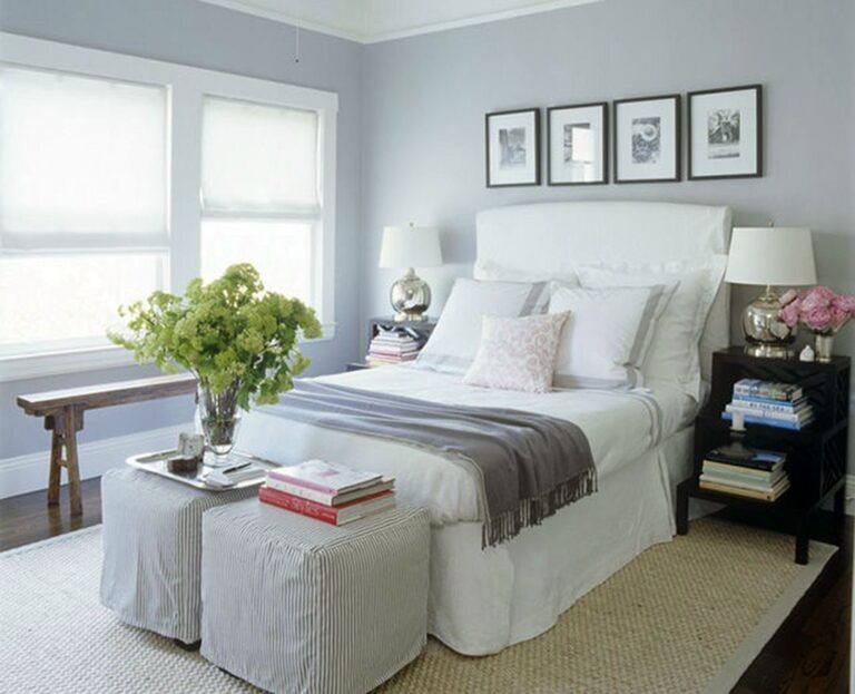 Great Small Guest Bedroom Ideas via Decoholic
