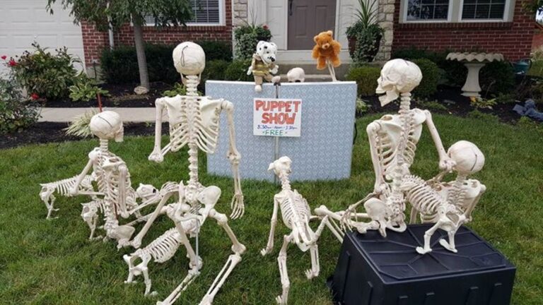 Halloween Decor Skeleton