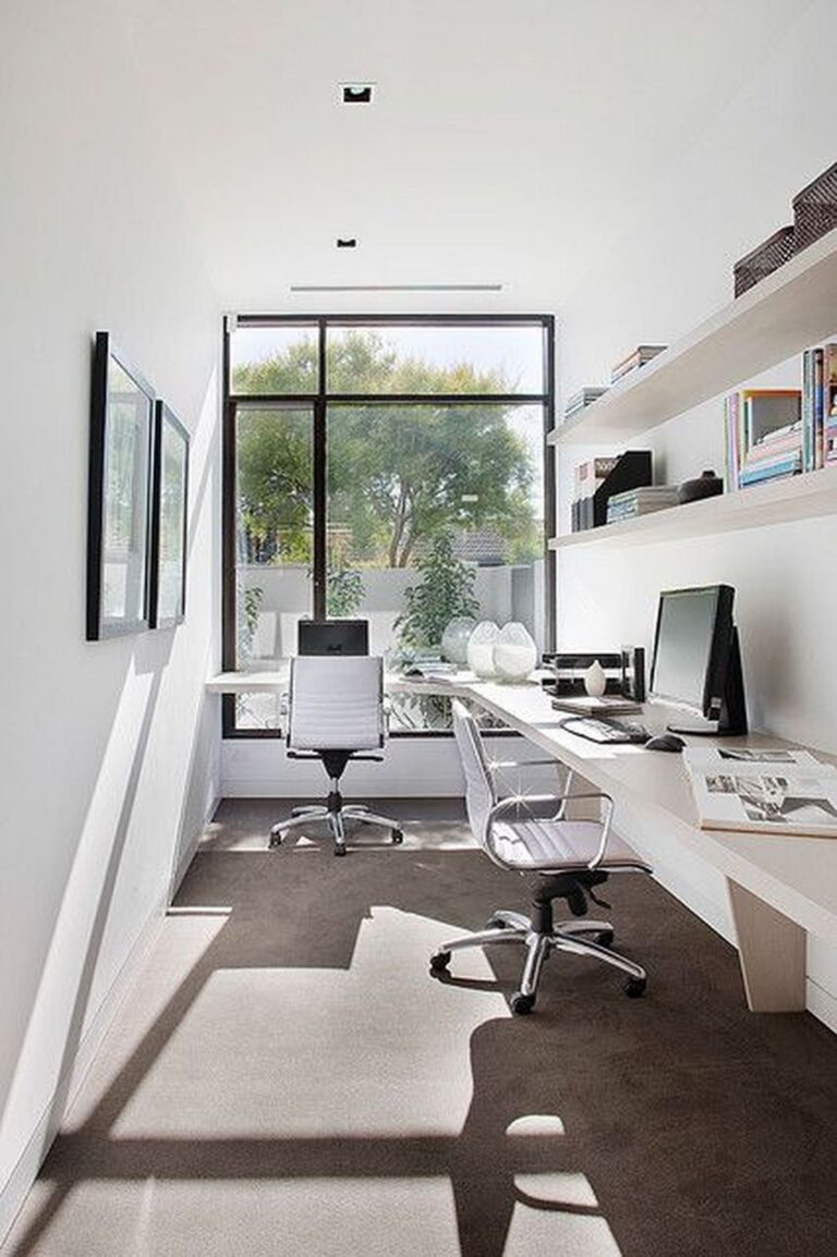 Modern home office via Architecture Design