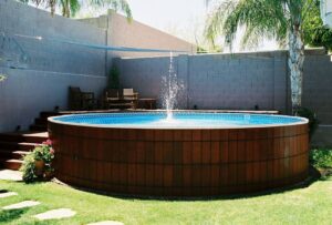 Most Beautiful Above Ground Round Pool via Decorareas