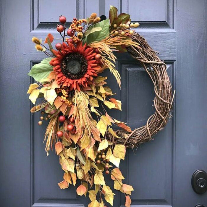 Sunflower Door decoration