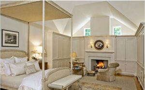 Traditional Bedrooms With Fireplaces