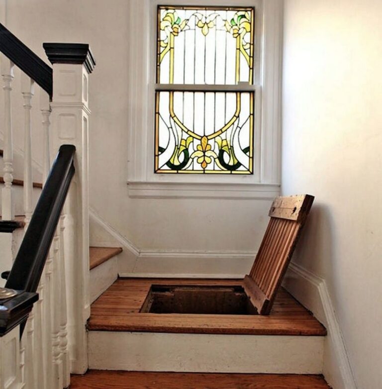 Trapdoor Staircase Hidden Basement Room via The Owner Builder Network