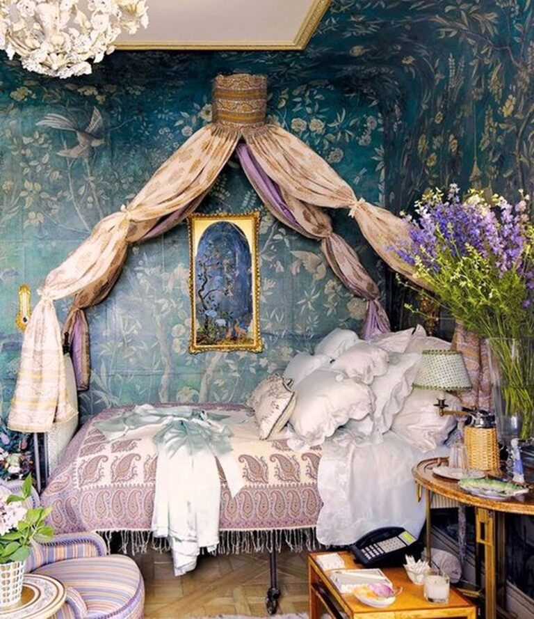 dreamy bedrooms will make you think they are from a fairytale