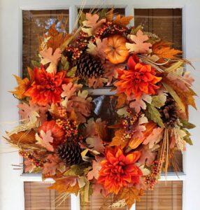 Fall Door Wreath Ideas