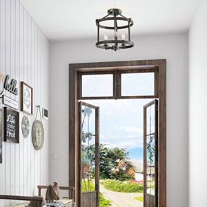 Farmhouse Hallway Lighting