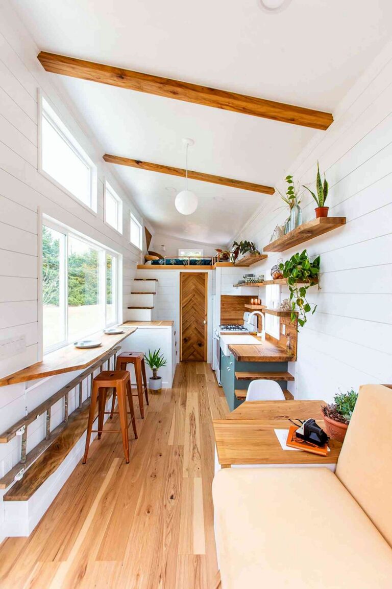 Ingenious Space-Saving Interior for Tiny Houses