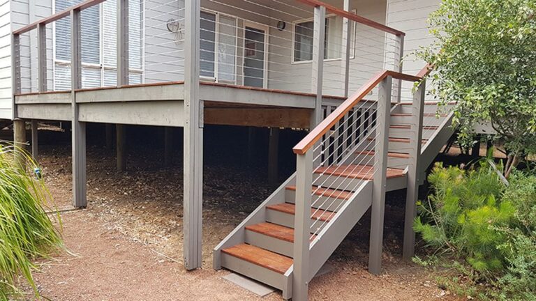 Outdoor Timber Stairs & Deck Steps