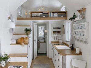 Scandinavian Style Tiny Home For Minimalist Living