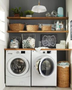 Simple Ideas for a Small Laundry Room