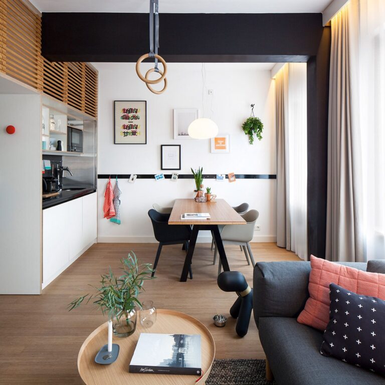 Small Apartment Studio Design With Awesome Lofted Decor Ideas