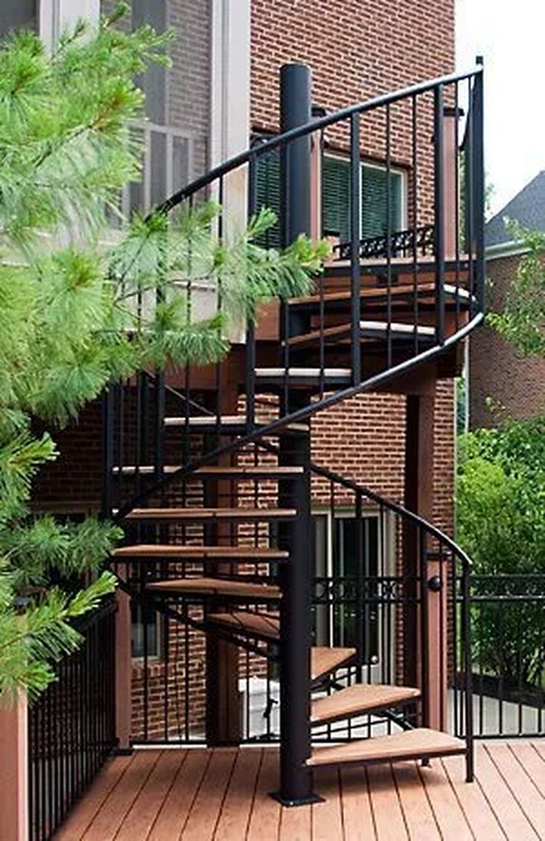 Steel Spiral Staircase