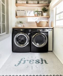 Tiny Laundry Room with Little Storage