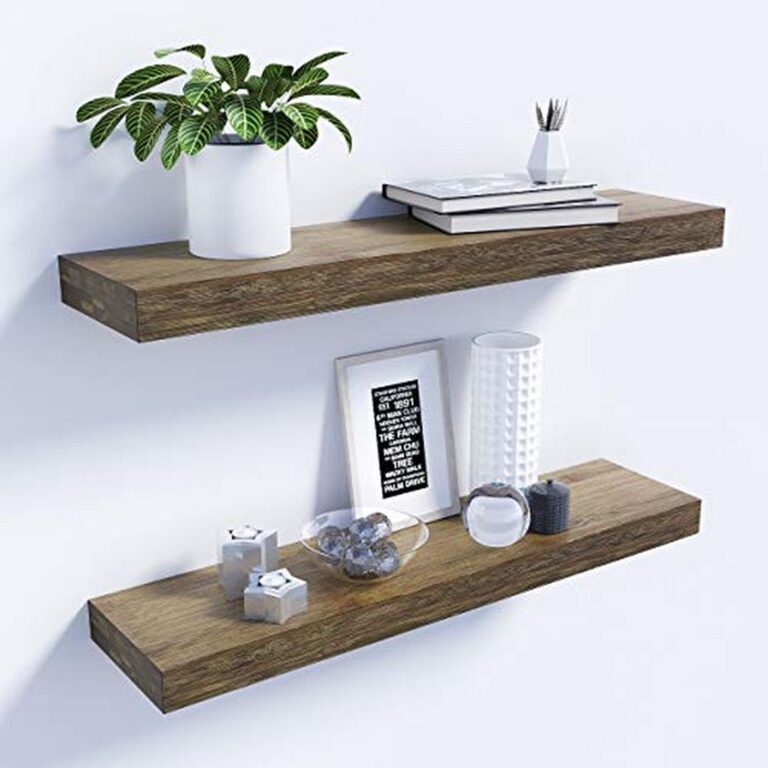 Wooden Wall Shelf Floating Shelving Storage Display