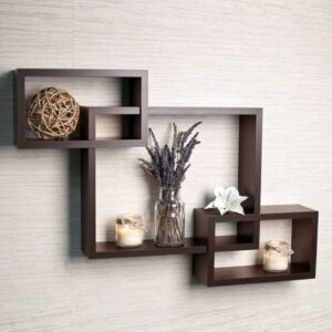 ooden Wall Mounted Shelves