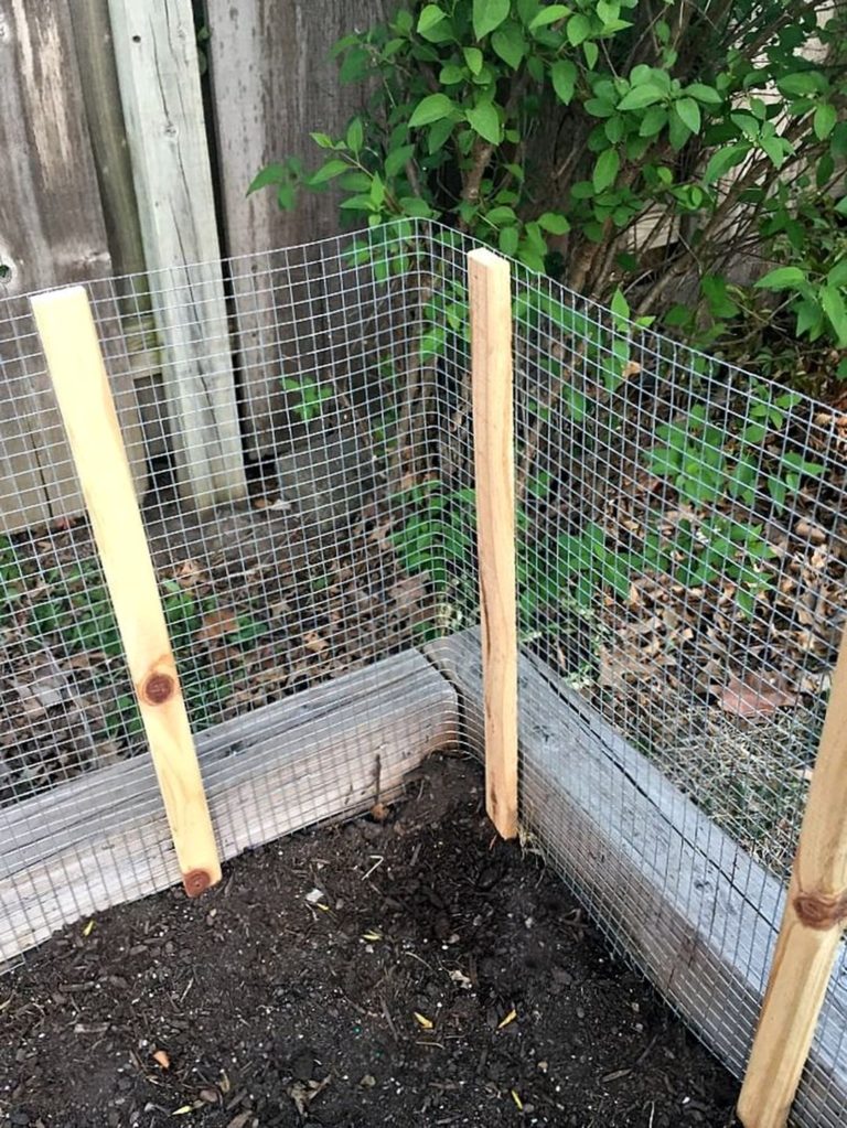 Easy DIY Vegetable Garden Fence