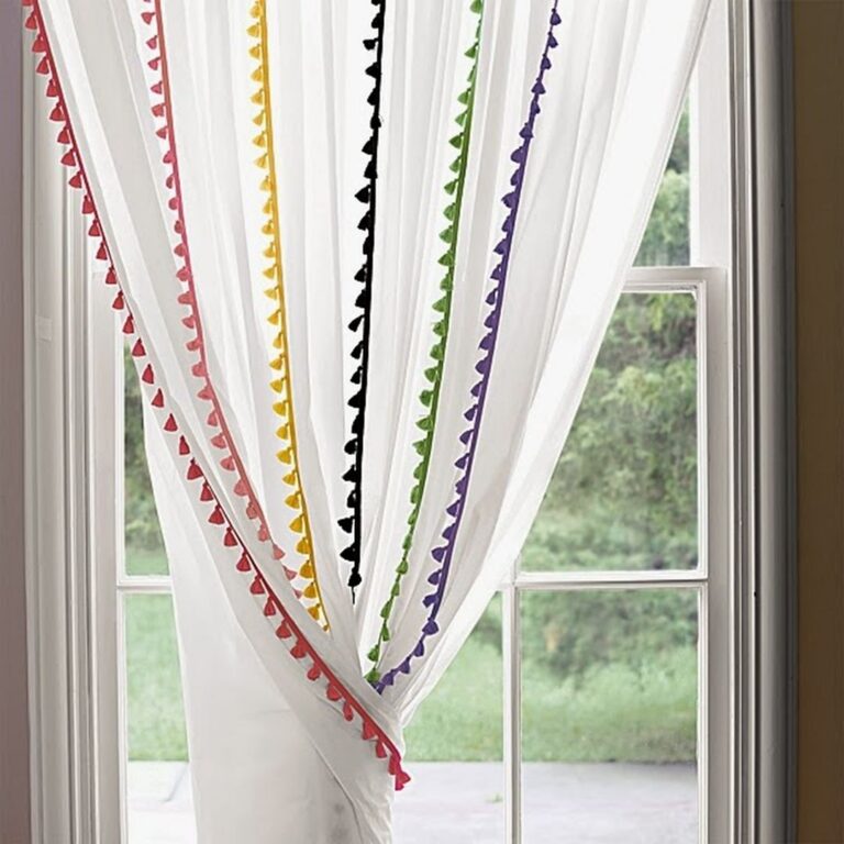 Easy No-Sew DIY Curtains