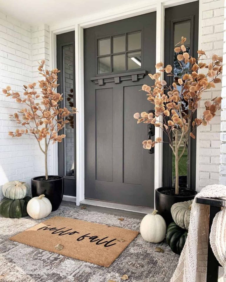 Fall Front Door Decor Ideas