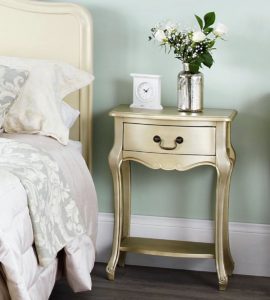 Gold Bedside Tables Bedroom Furniture