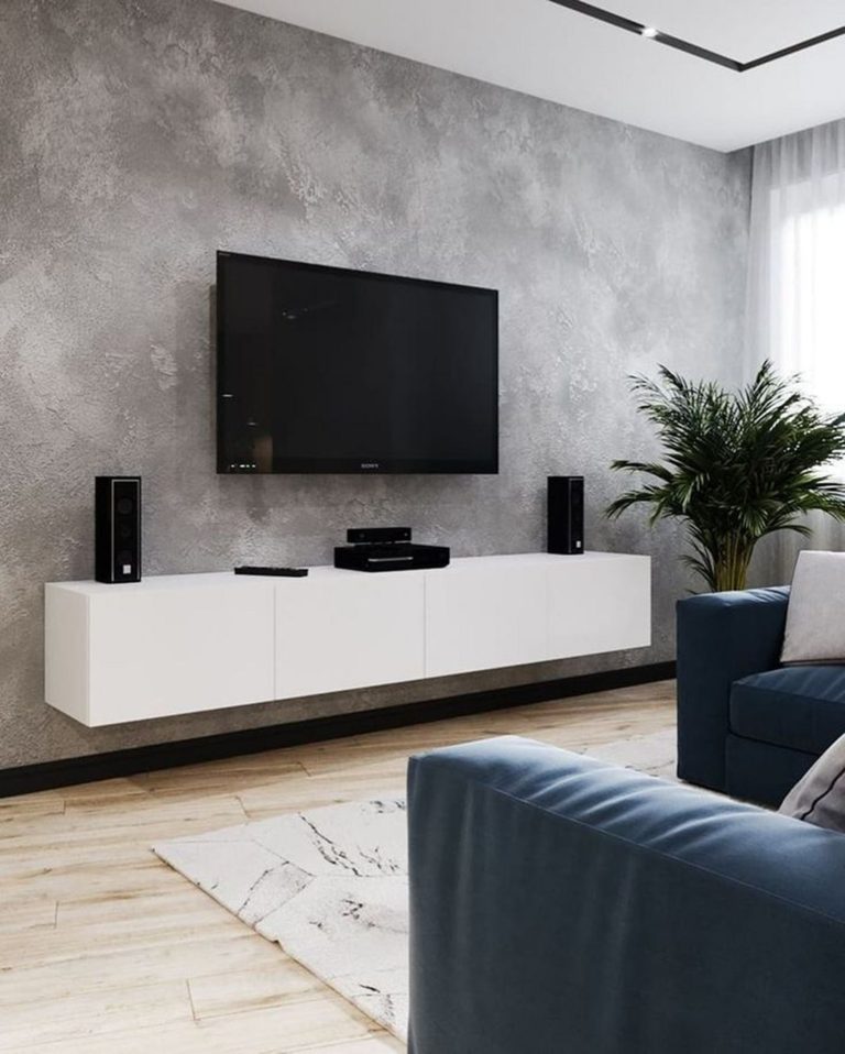 Minimalist Living Room TV