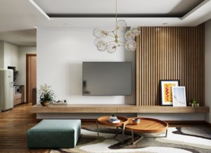 Modern Living Room Wall