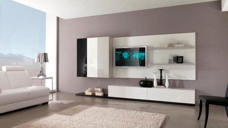Perfect Inspiring Modern TV Wall Cabinets