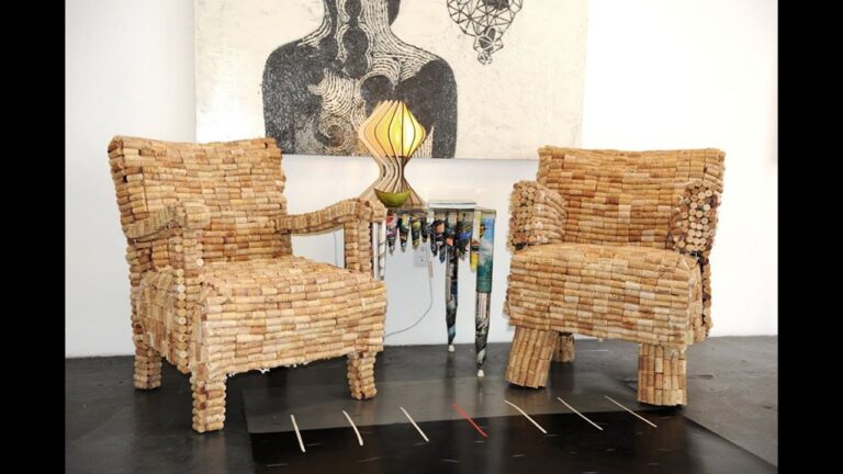 Recycled Cork Furniture Handmade