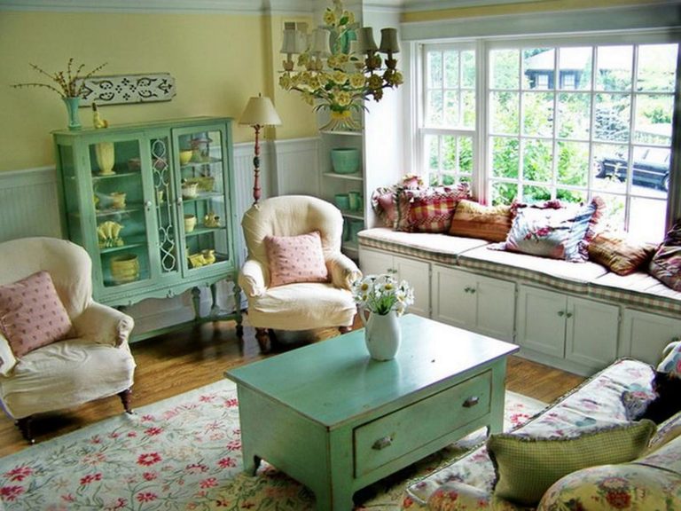 Shabby-Chic Style Living Room