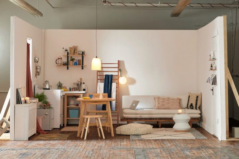 Small-Space Hacks 200-Square-Foot Urban Outfitters Set