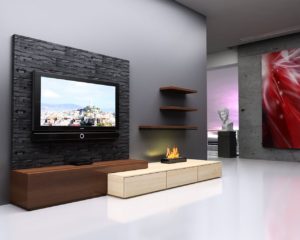 Wall led TV Unit