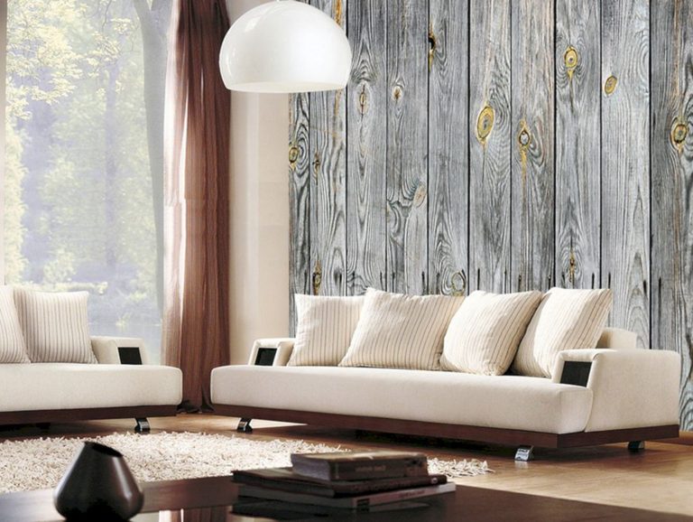 Best Wood Wallpaper Living Room