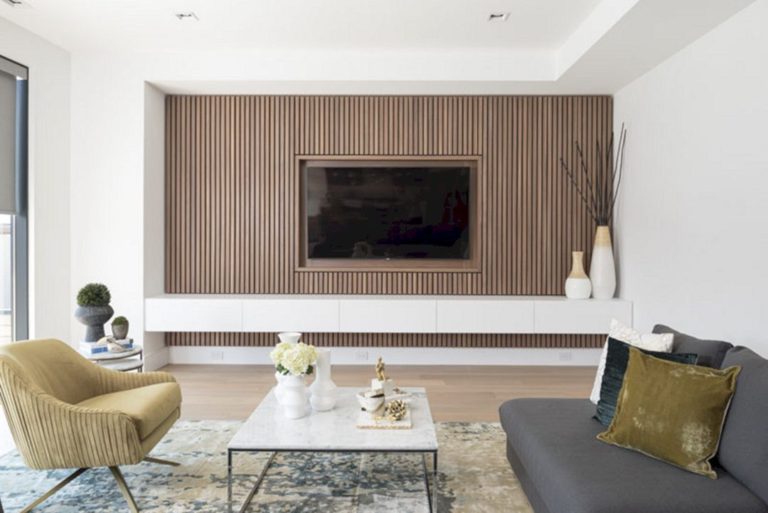 Contemporary Wood Wall Design