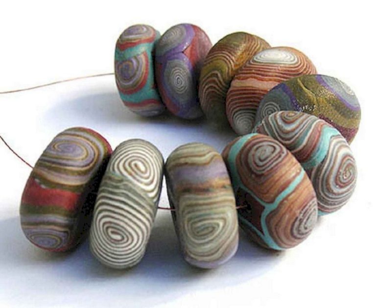 Simple DIY Polymer Clay Beads Ideas